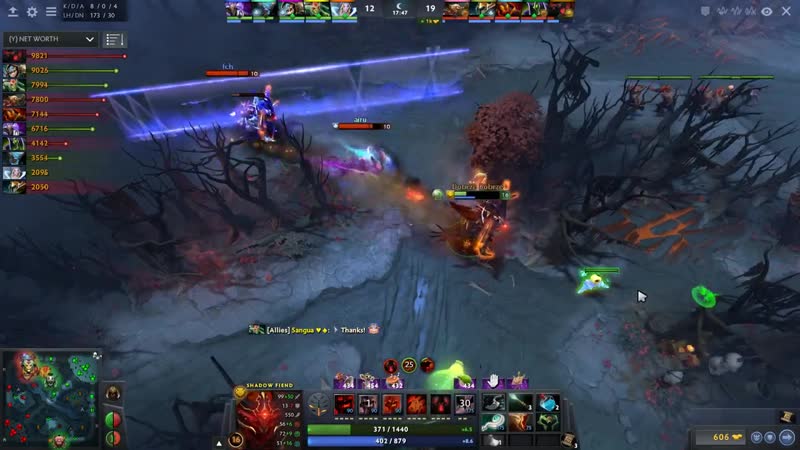 Miracle Back To Shadow Fiend With NEW EPIC TI9 Set From Collectors Cache