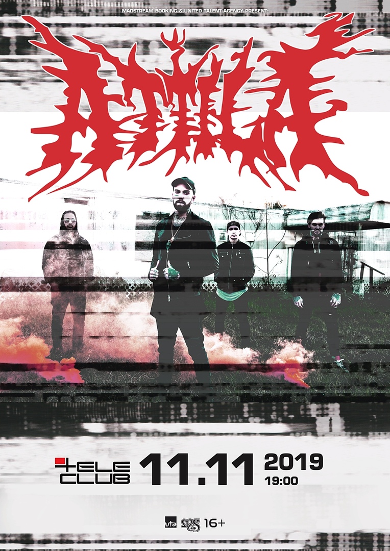 Афиша Екатеринбург ATTILA (USA) // 11.11.19 // Екб (Tele-Club)