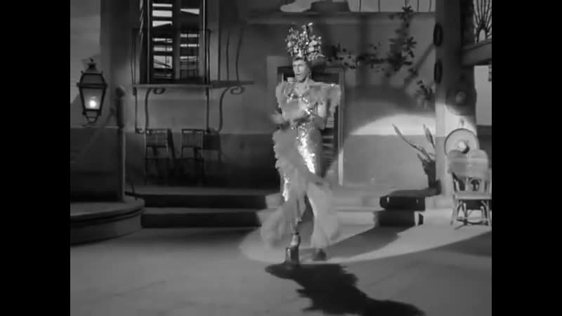 Jerry Lewis as Carmen Miranda Mama Yo Quiero in Scared stiff