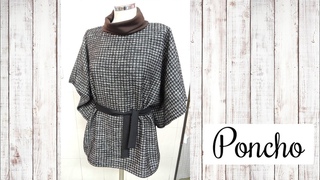 PONCHO SUPER FÁCIL DE FAZER