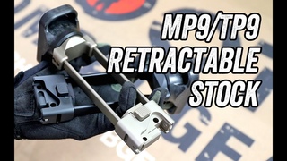 AIRSOFT ARTISAN CNC Retractable Stock For KSC/KWA MP9/TP9