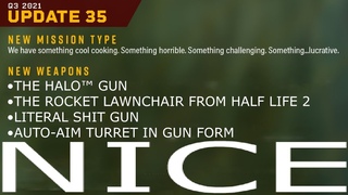 Deep Rock Galactic - The Update 35 Weapons Shitpost
