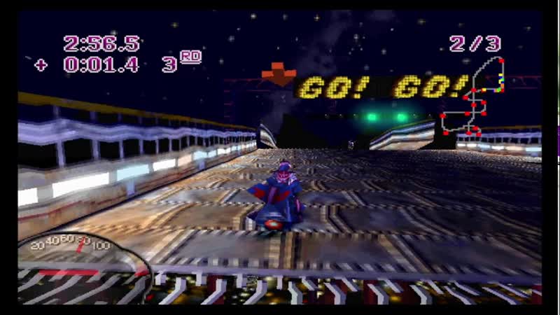 Jet Rider Jet Moto JP PS1 All Levels Longplay Bad Racing
