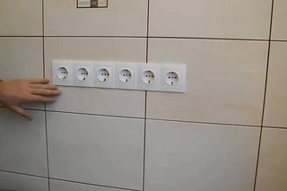 Монтаж блока розеток ч.2