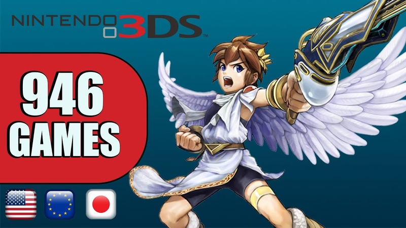 The Nintendo 3 DS Project All 946 N3 DS Retail Games ( US, EU,