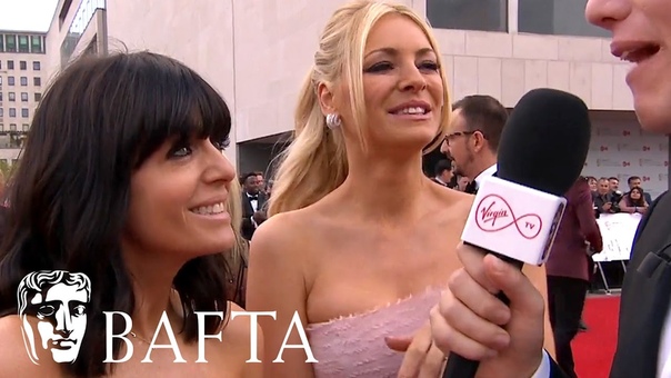 Claudia Winkleman and Tess Daly Red Carpet Interview, BAFTA TV Awards