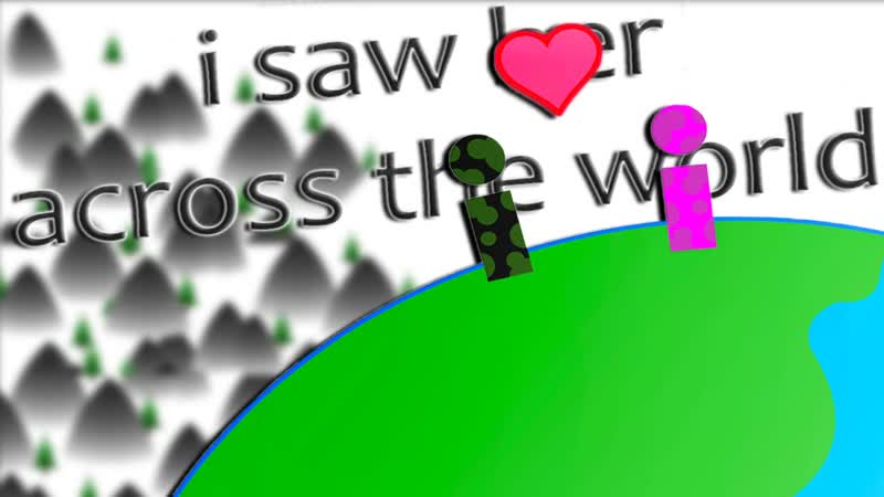 THE END OF LOVE, i Saw Her Across The