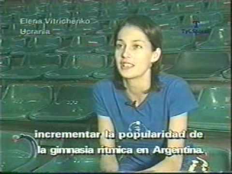 Elena Vitrichenko and Alina Kabaeva Interview 2000 Cordoba