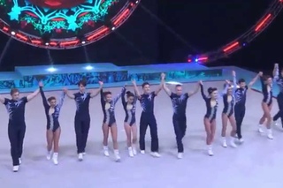 Выступление в финале ЧМ 2015 в Казани формейшн мастерс клуба Планета