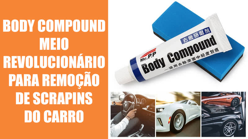 Como remover o arranhão no pára choques Lápis de remoção de arranhões de