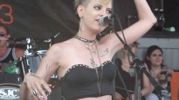 Juliet Simms Black Ink Revenge Vans Warped Tour