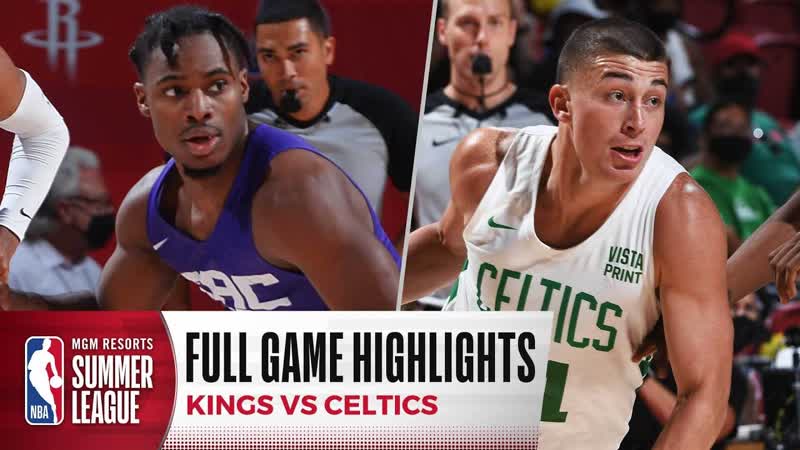 KINGS at CELTICS, NBA SUMMER LEAGUE, FULL GAME
