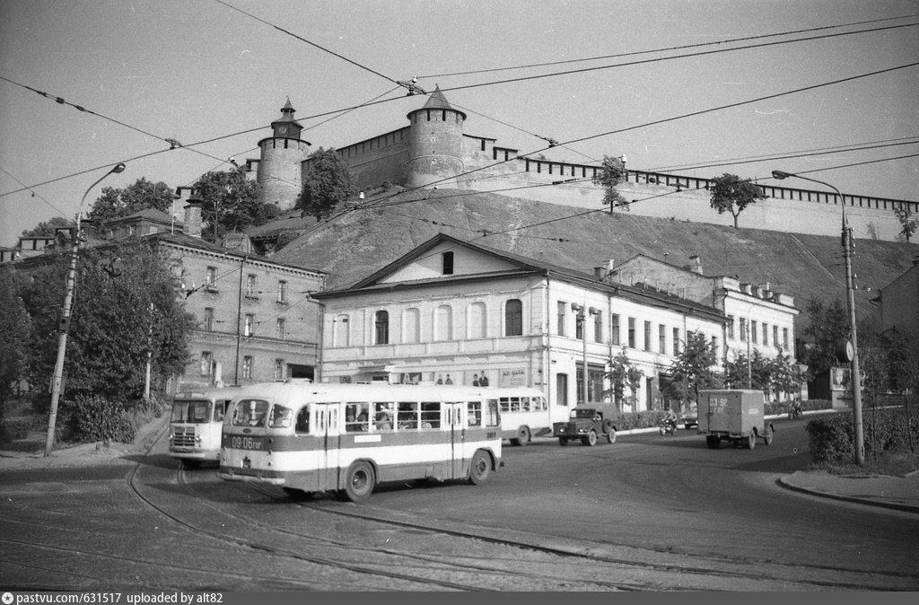 Реконструкция моста - Retro photos