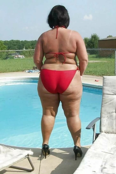 Vintage grannies outdoor thong