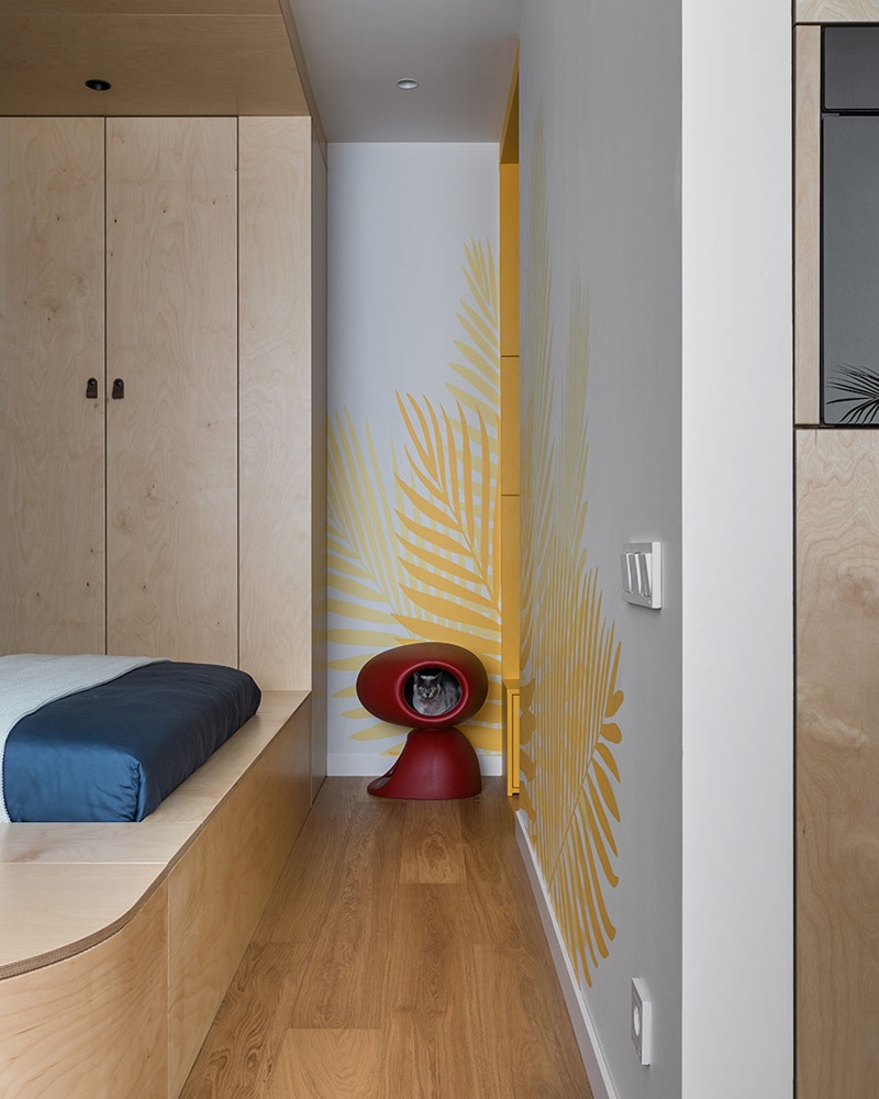 Компактная квартира 25 кв.