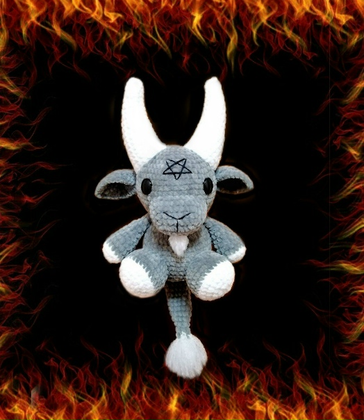 МК "Бафомет" Crochet projects, Diy crochet projects, Fun crochet projects