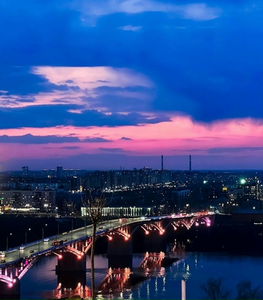 Вечерний Нижний ☺ Автор: dji_pilot_sp 2023 Нижний Новгород ВКонтакте