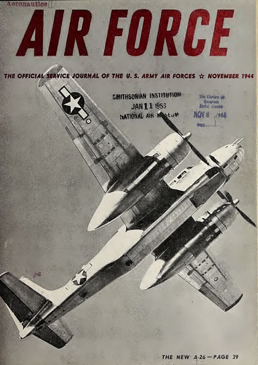 Статья из американского журнала ВВС США за ноябрь 1944 года - Статья из американского журнала ВВС США за ноябрь 1944 года - Линия жизни в
