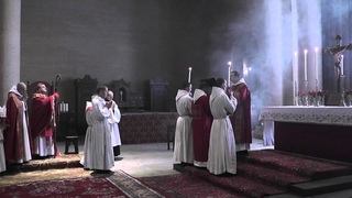 His Eminence Raymond Cardinal Burke Visits Clear Creek Monastery in Oklahoma