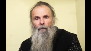 Кавказ. Пустынножитель монах Исаакий.