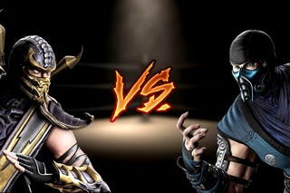 Scorpion vs Sub Zero (Wrestling)