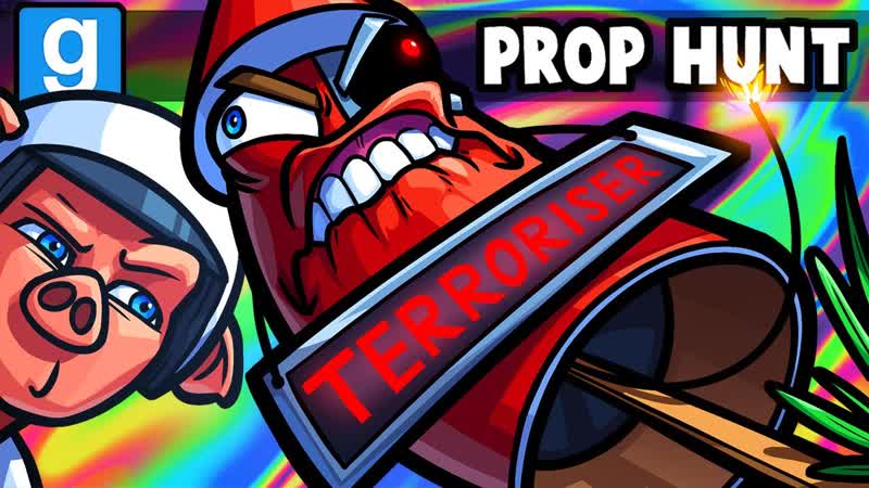 Gmod Prop Hunt Funny Moments Early 4th of July 2021 ( Garrys