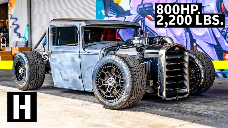 800hp Coyote Powered Hot on Le Mans Wheels Mike Burroughs Ford Model A