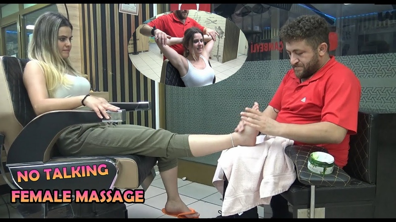 ( MASTER MURAT) FEMALE MASSAGE CRACKING asmr face, eyebrow, arm, palm, foot, leg, throat
