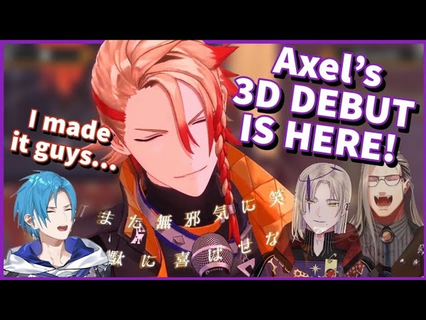 Axels 3 D DEBUT IS FINALLY HERE and it was AWESOME (highlights) Holostars EN, Axel