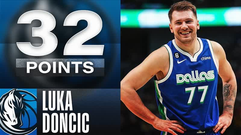 Luka Doncic Drops 32 PTS, 9 AST 9 REB On Christmas Day, December 25,
