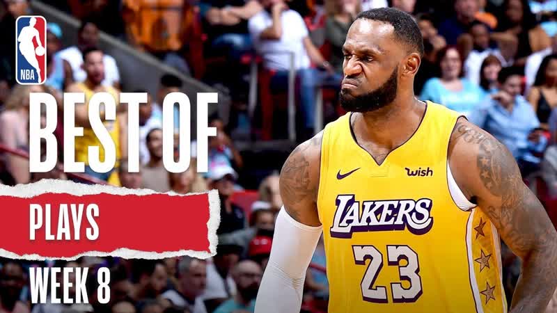 NBAs Best Plays From Week 8, 2019 20 NBA