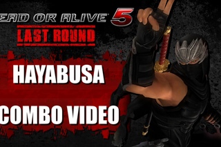 DOA5 LAST ROUND (Ver. ) Hayabusa - COMBO VIDEO