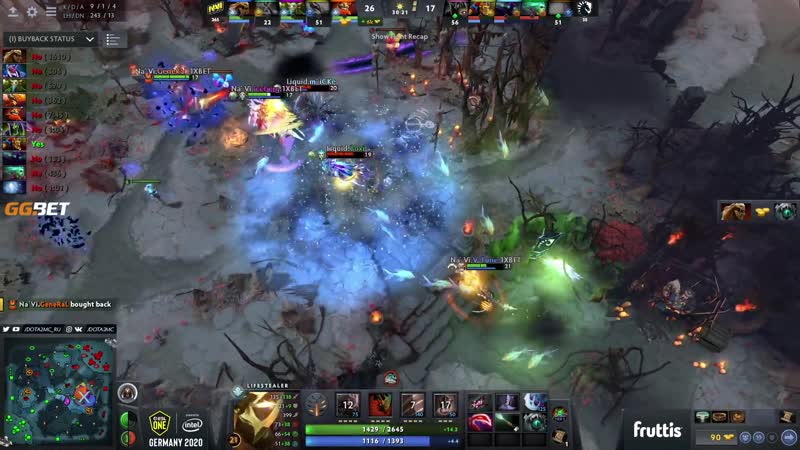 Na Vi vs Team Liquid map 3