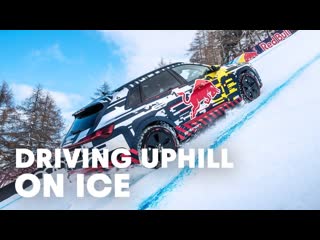 Mattias Ekstrm Drives Up World`s Most Challenging Ski Slope