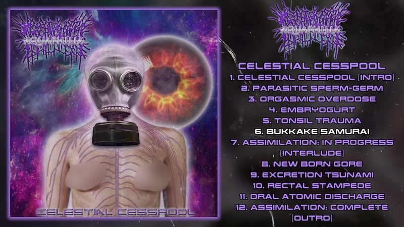 Aquaphilia Celestial Cesspool (2023 Goregrind, Death