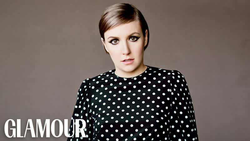 Watch Lena Dunham Deconstruct Her Tweets Glamour Magazine Cover